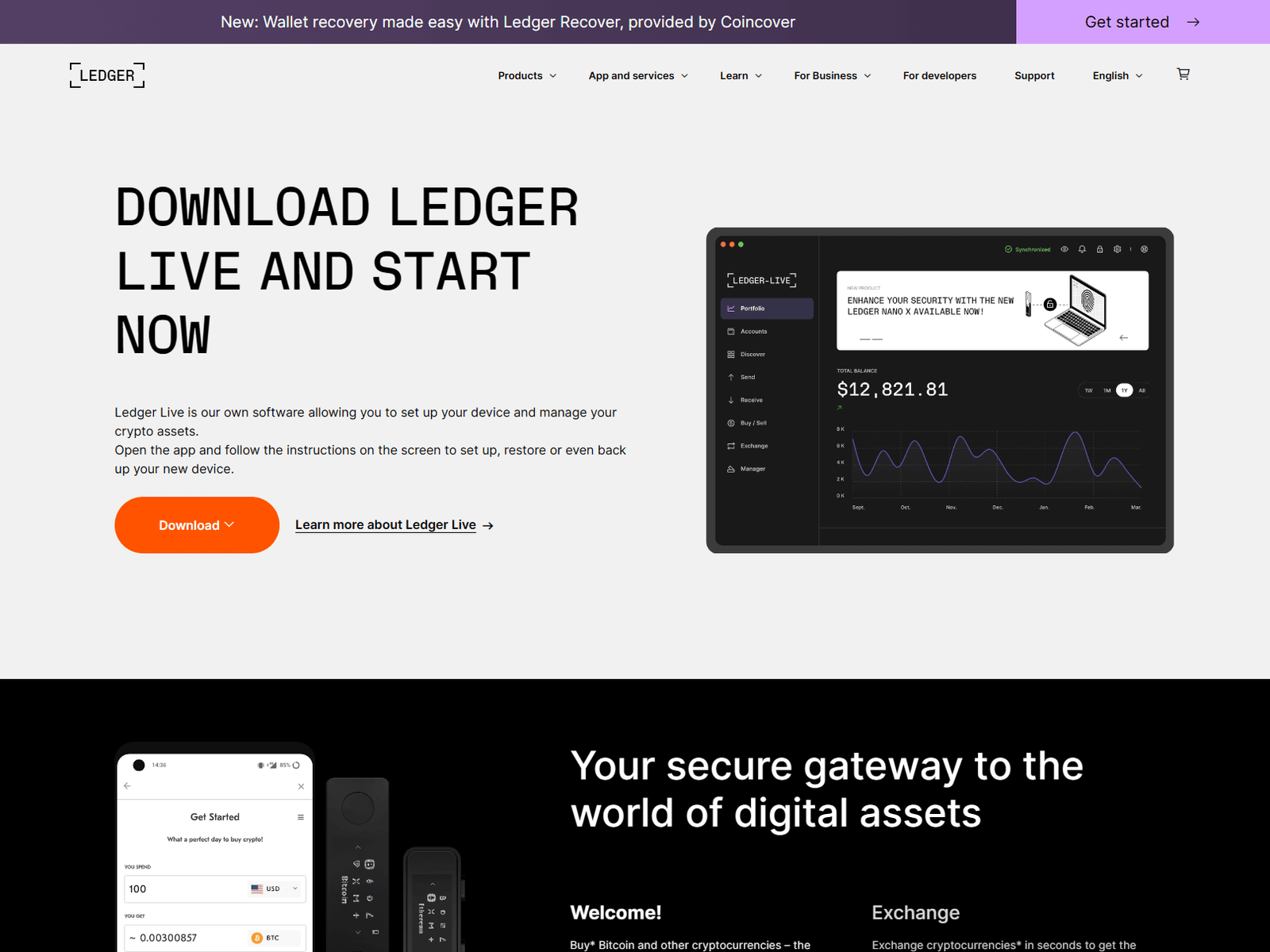 Forensic screenshot of home-app-ledger.webflow.io