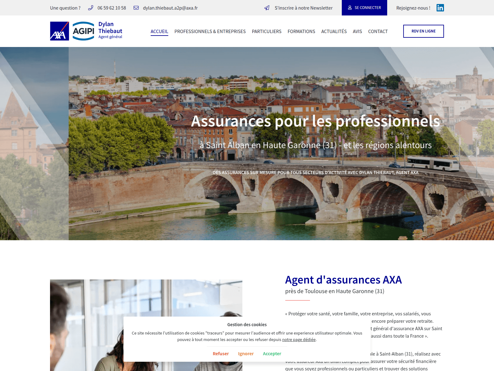 Screenshot of axaagipidylanthiebaut.com