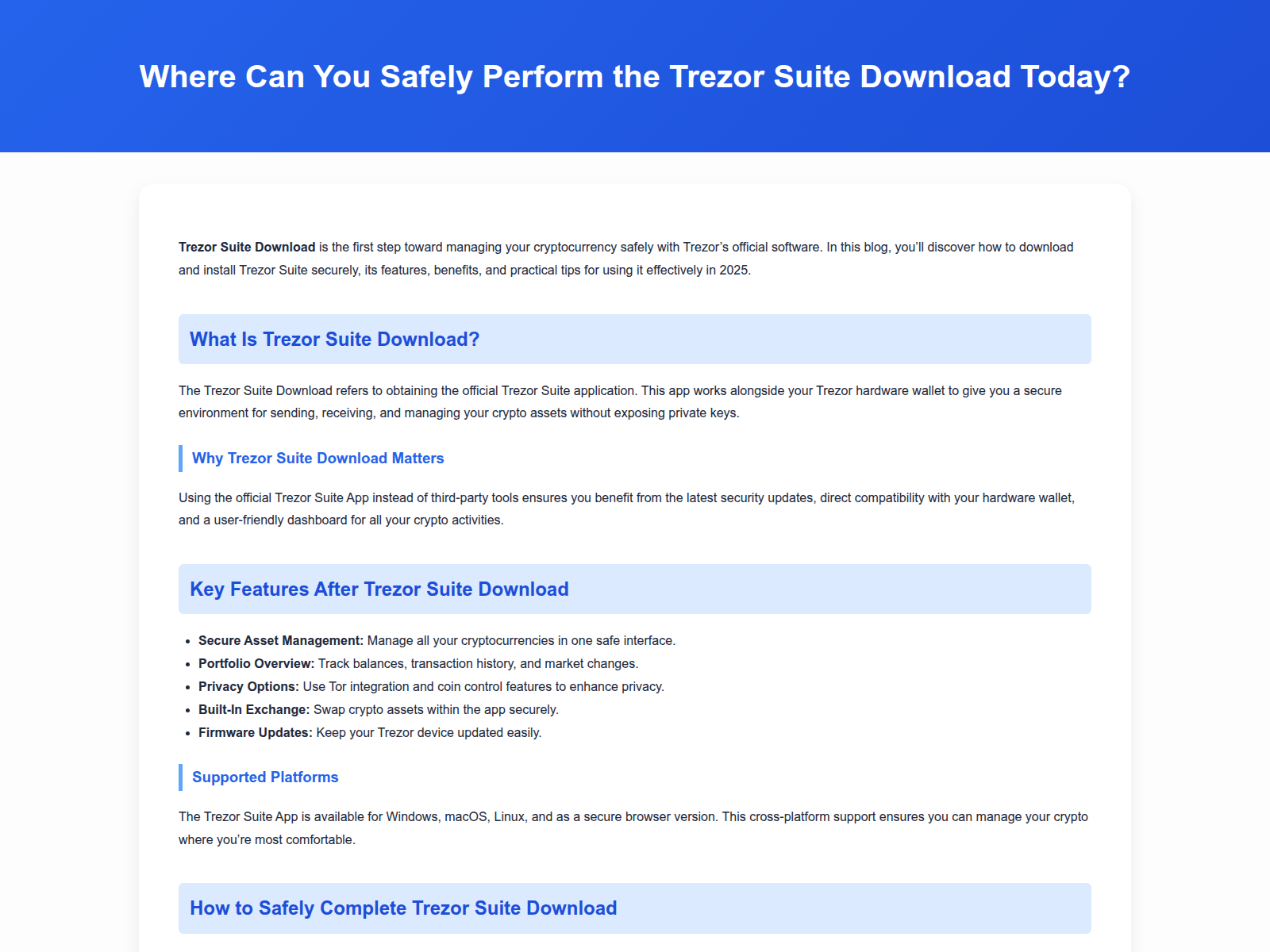 Screenshot of trzr-suite-download.pages.dev