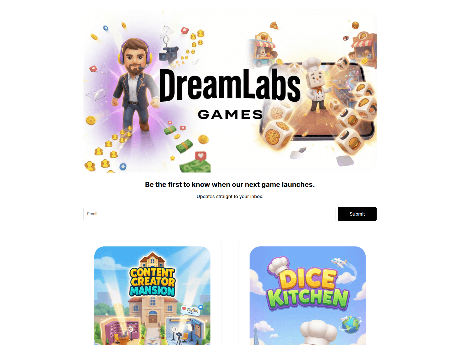 Screenshot of dreamlabs.live