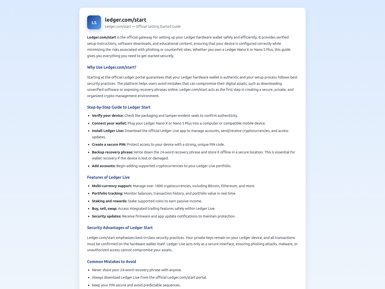 Screenshot of ledgerr-com-star.pages.dev