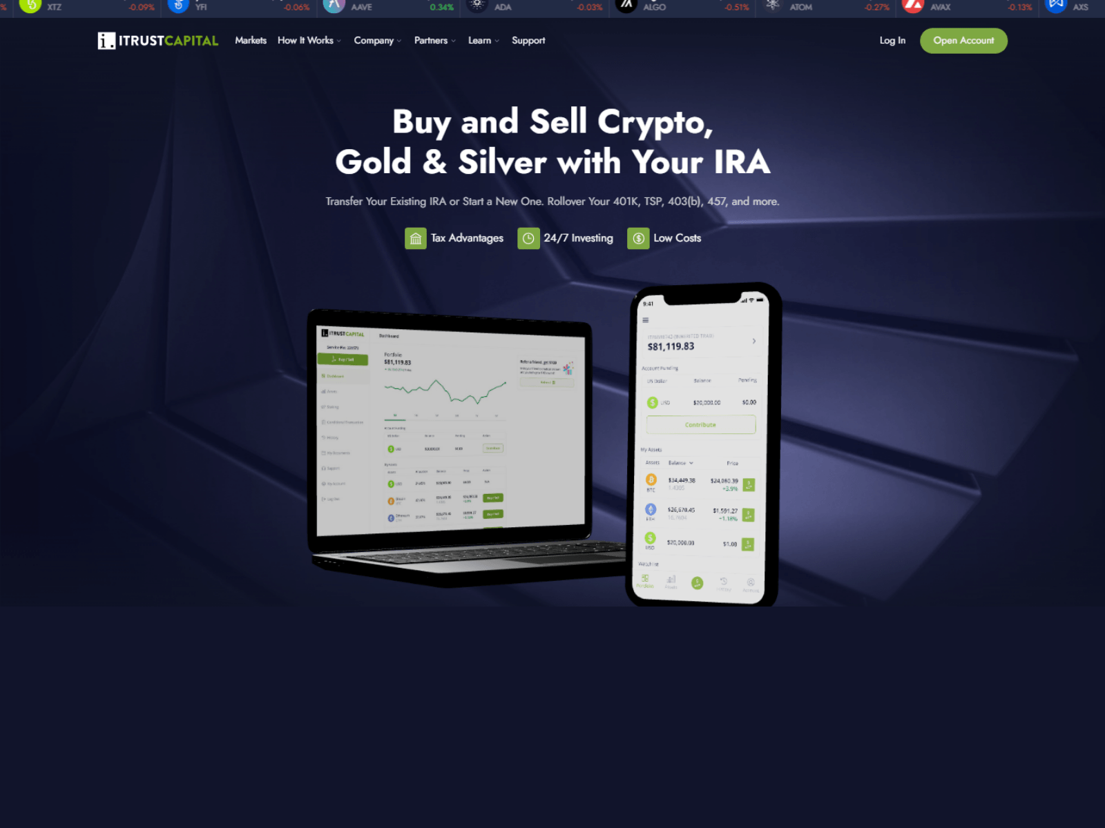 Screenshot of itrjustcpitllogin.webflow.io