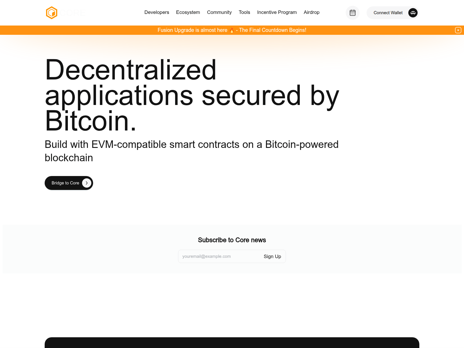 Screenshot of revolution-coredaoorg.pages.dev
