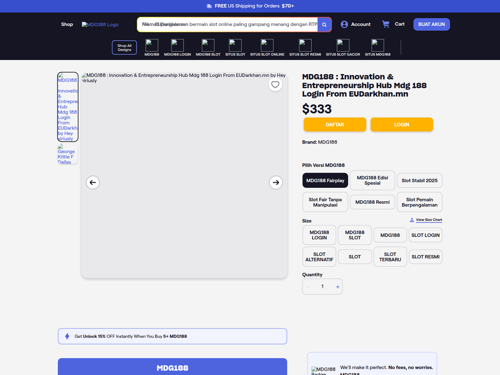 Screenshot of eudarkhan.mn