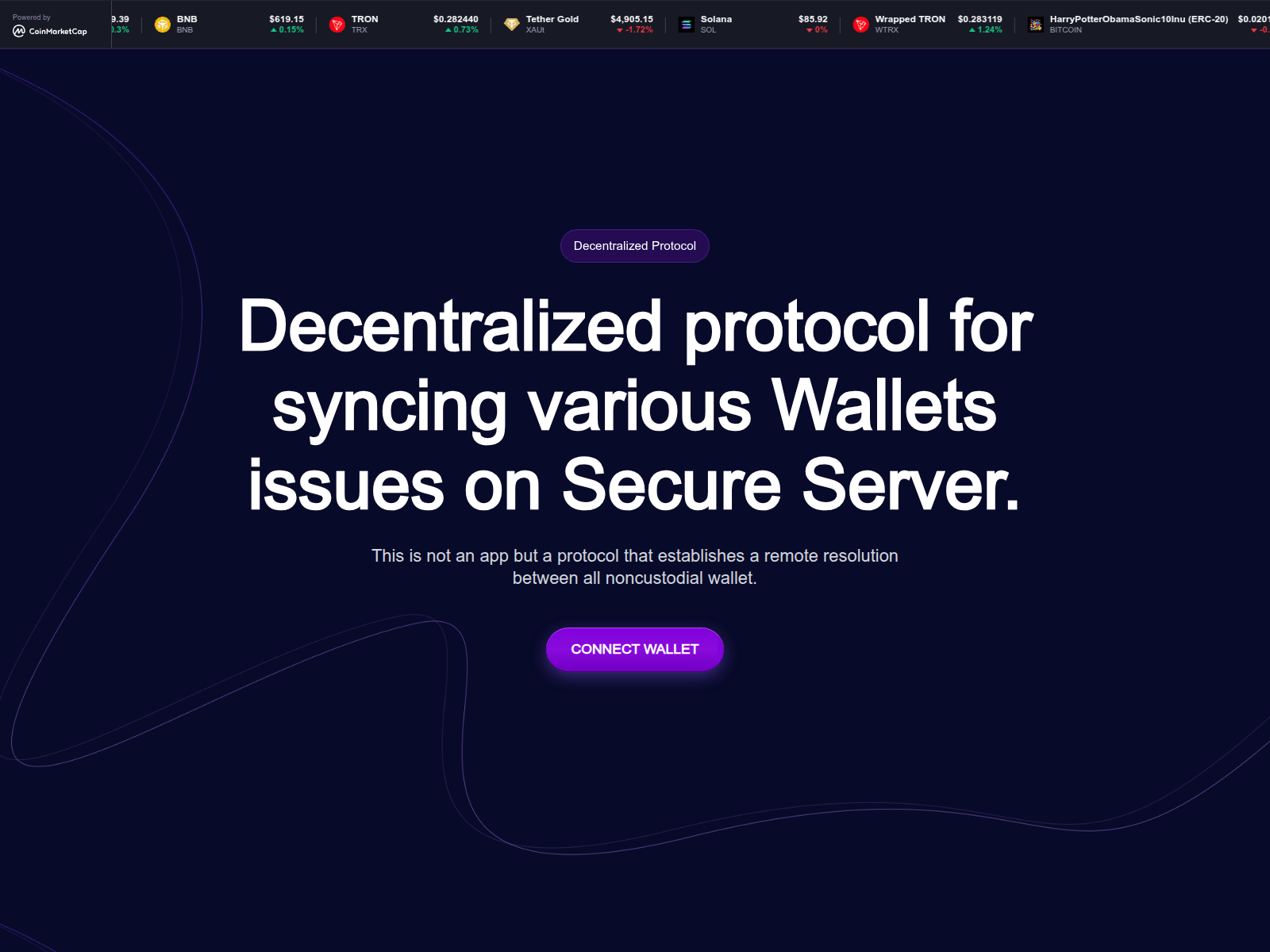Screenshot of trantprotocol.pro