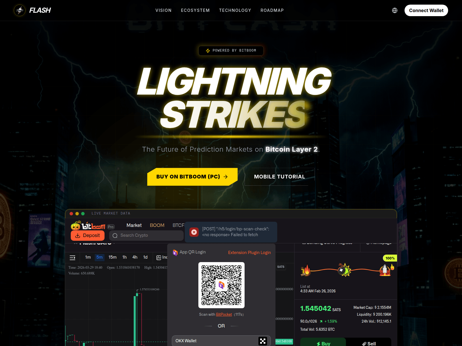 Screenshot of bitflash.pro
