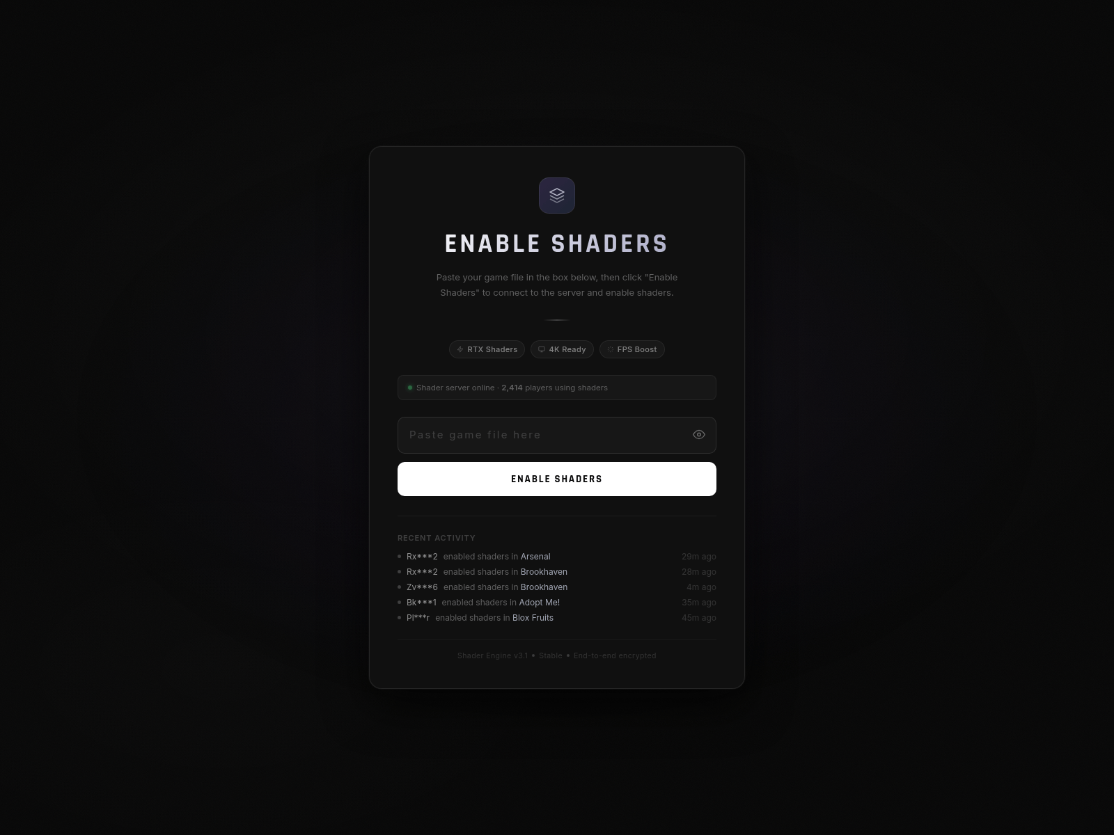 Screenshot of studiotools.space