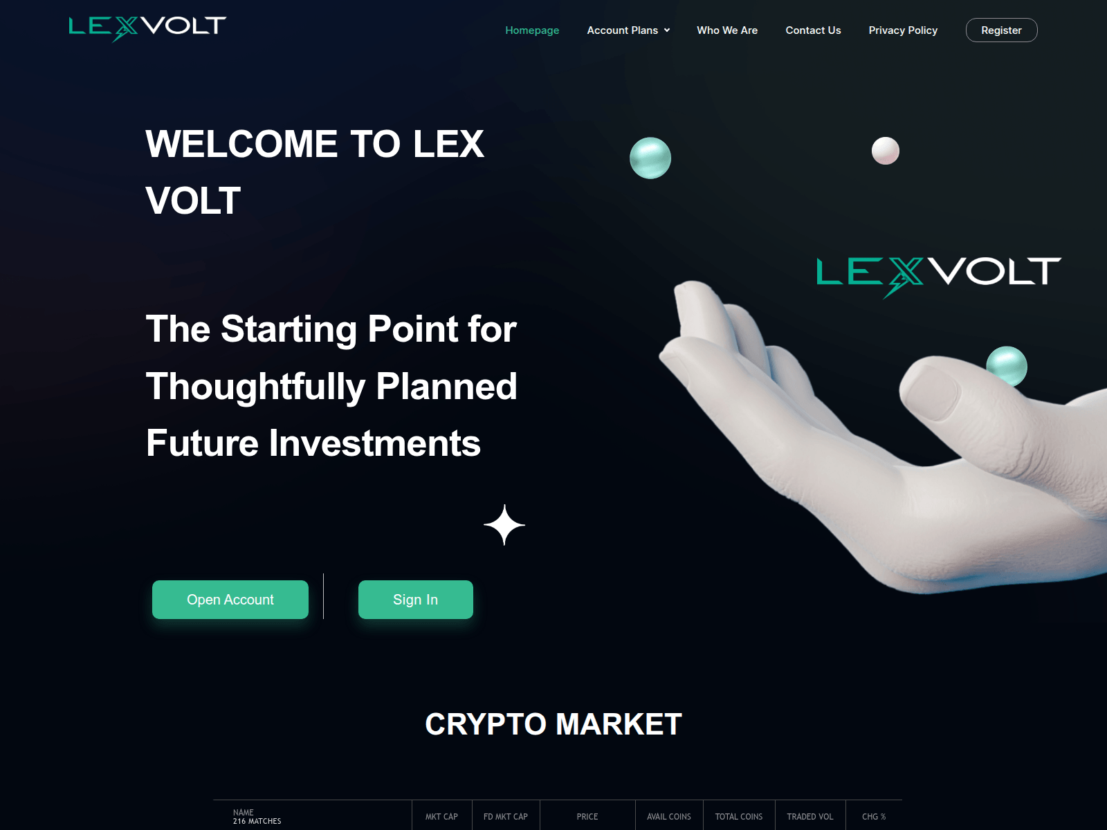 Forensic screenshot of lex-volt.com
