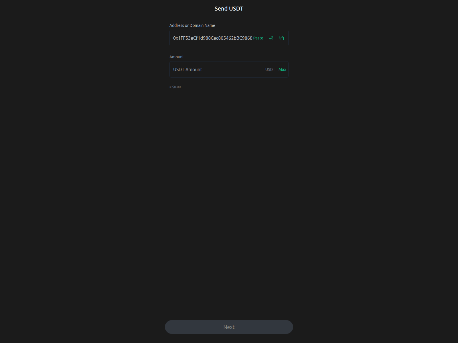 Forensic screenshot of trustwallet00ongoing.netlify.app