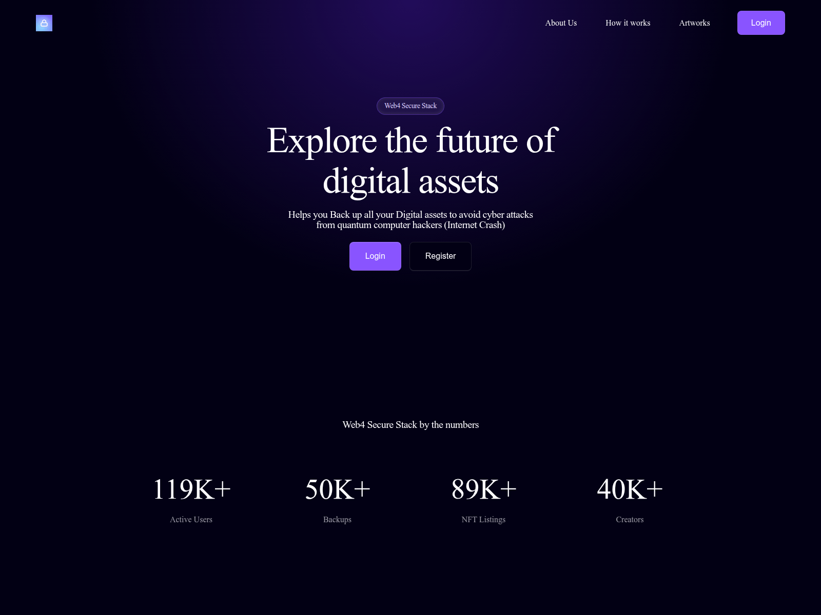 Forensic screenshot of web4securestack.com