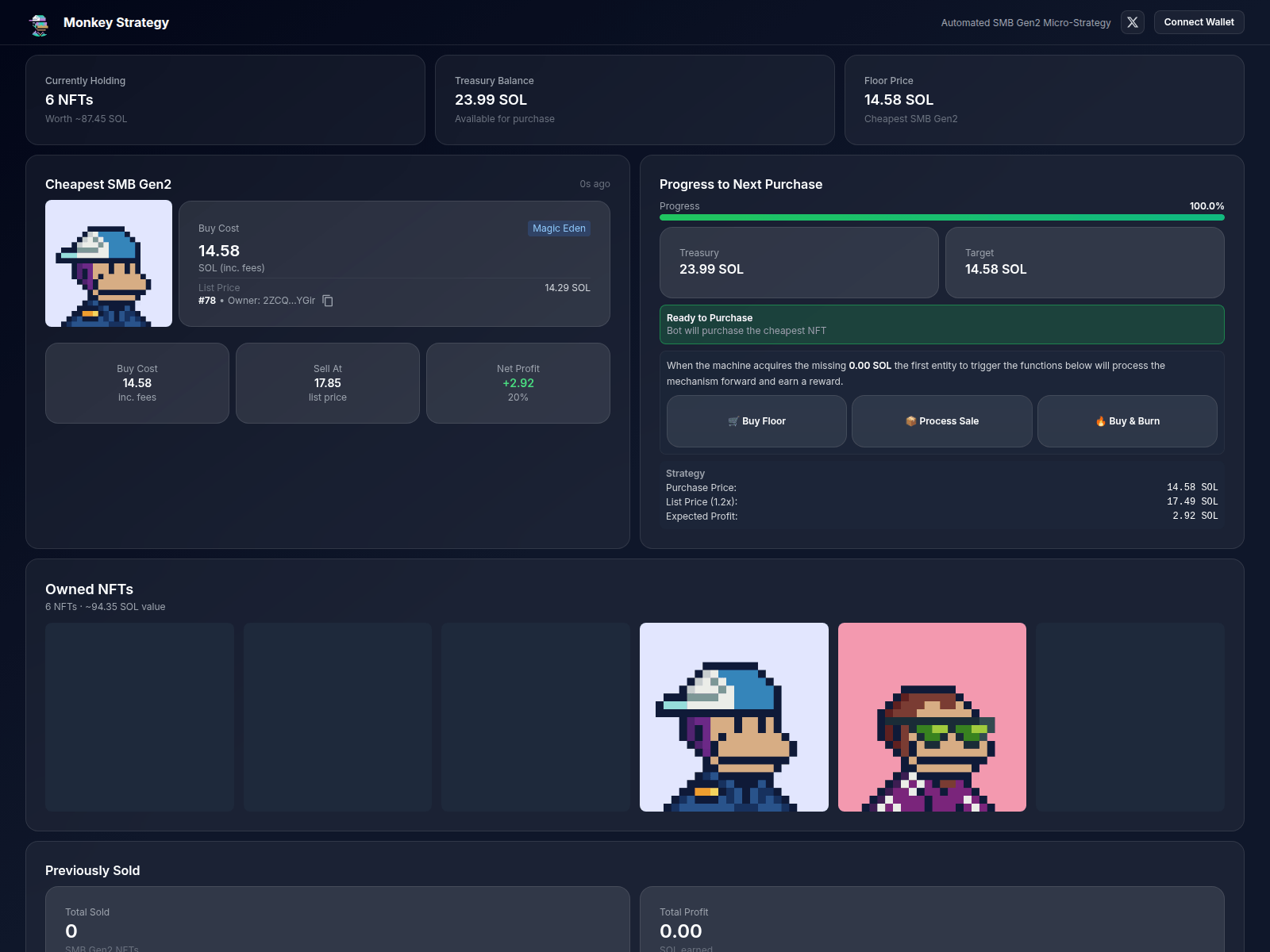 Forensic screenshot of smbstrategy.xyz