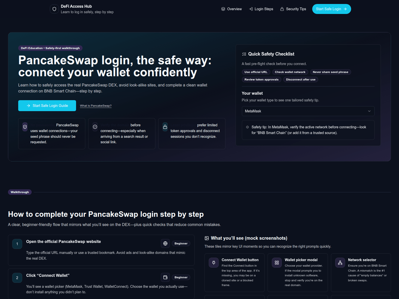 Forensic screenshot of pancake-swap.dream.space