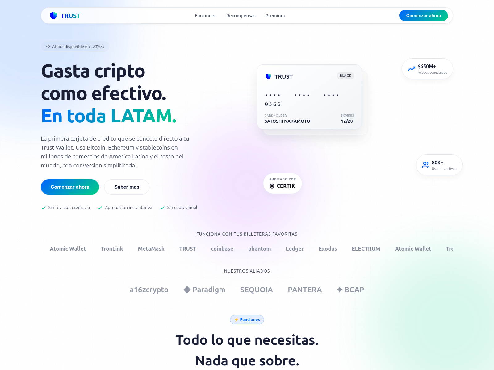Forensic screenshot of trust-card.shop