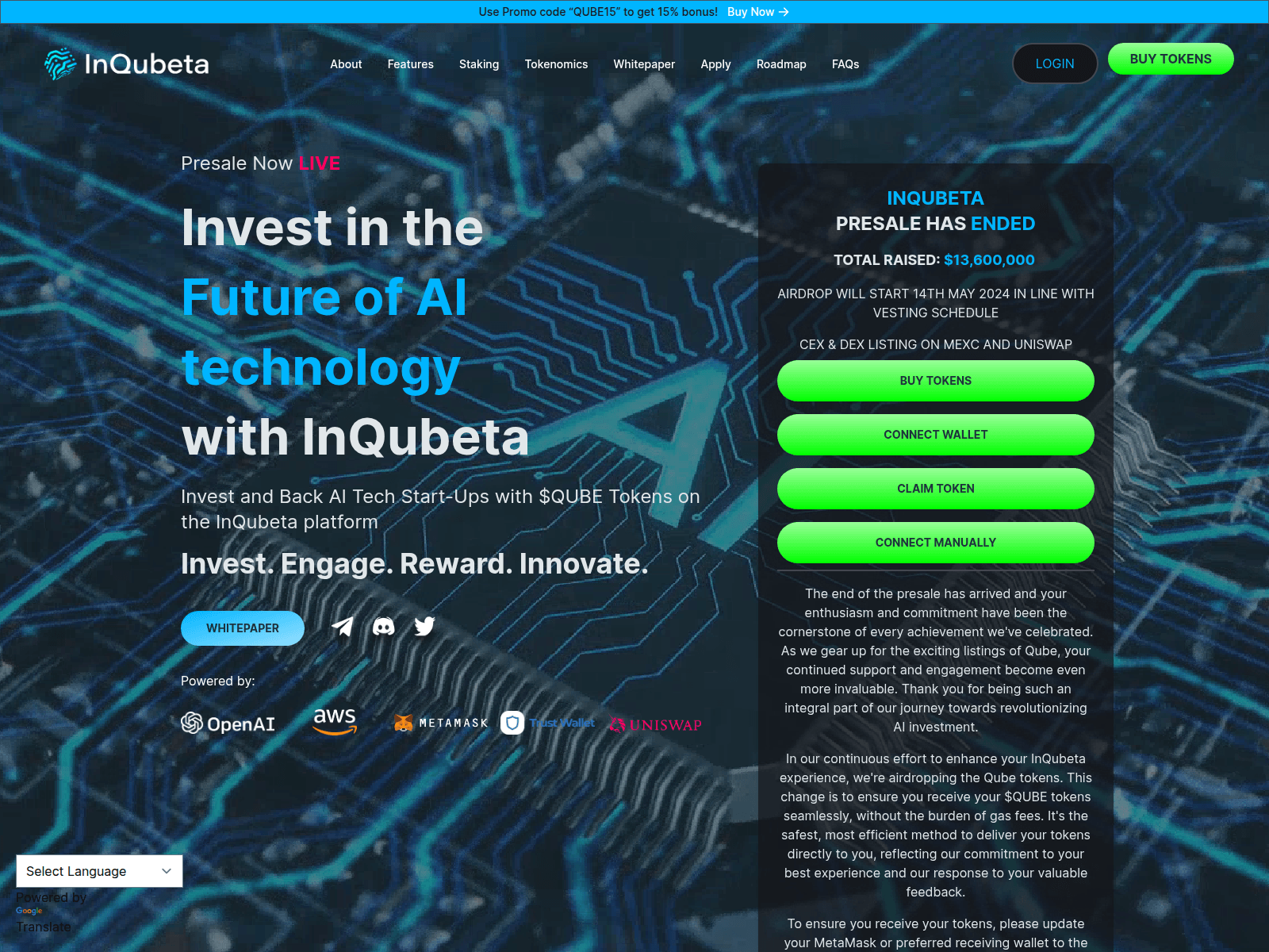 Forensic screenshot of inqubeta-in.pages.dev