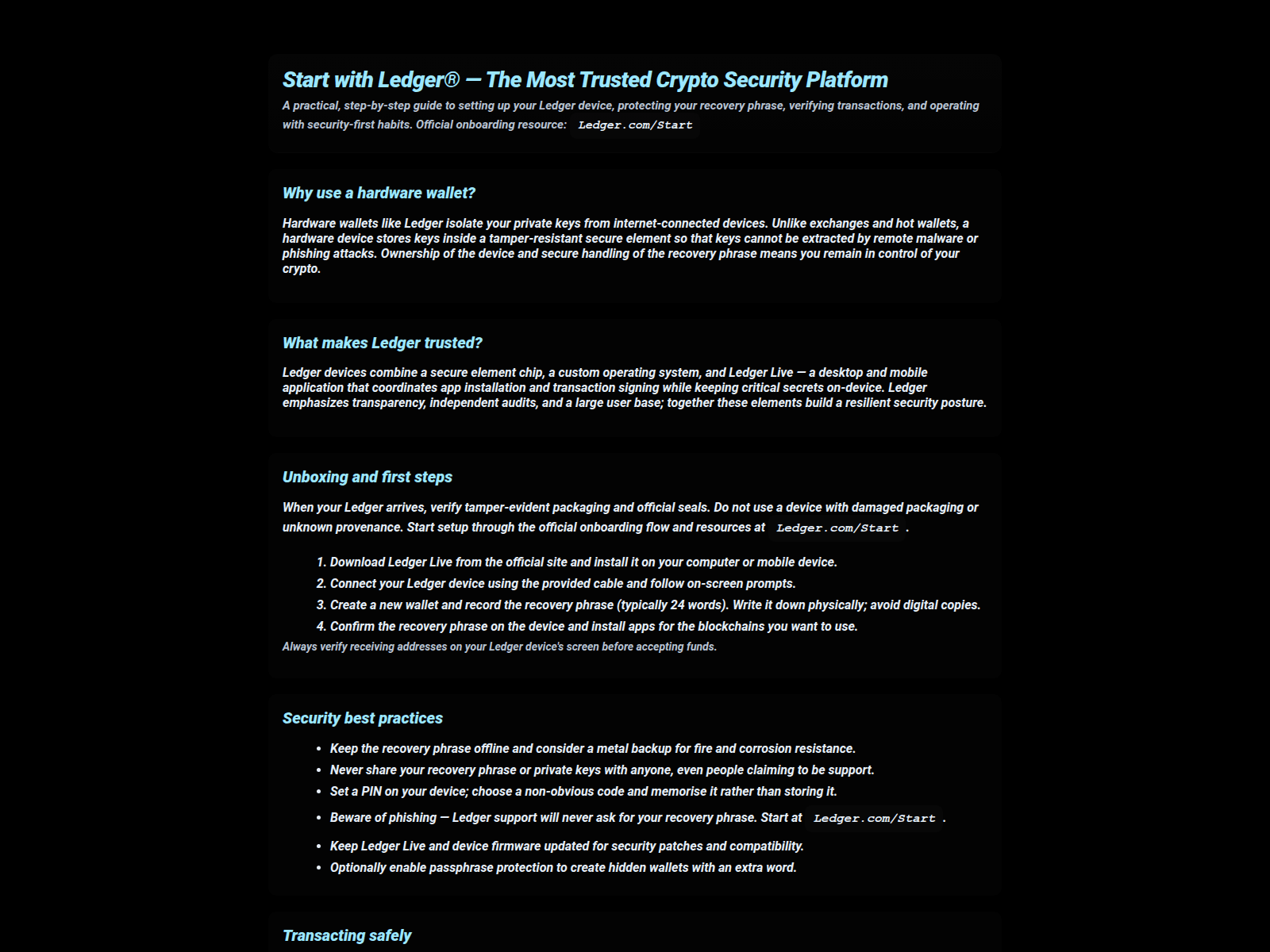 Forensic screenshot of nav-ledgerr-start-io.pages.dev