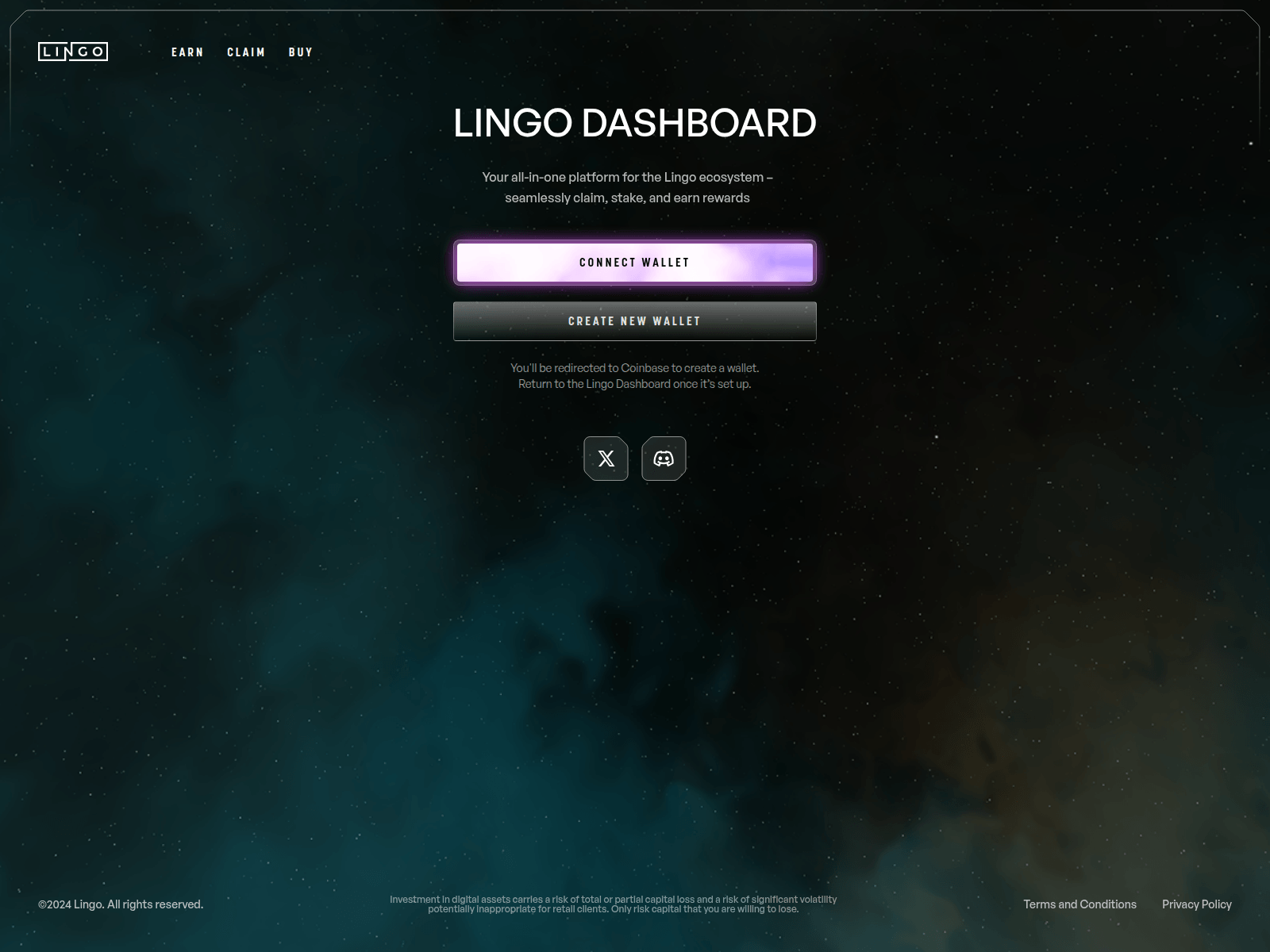 Forensic screenshot of claiming-lingocoinsio.pages.dev