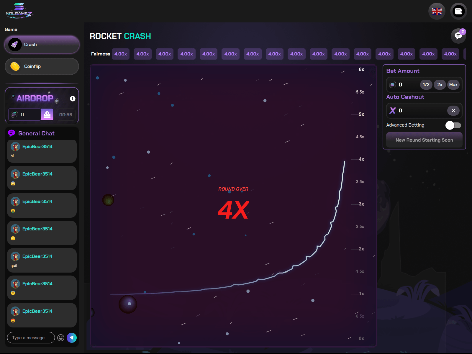 Forensic screenshot of bettingplatform-solana-frontend.pages.dev