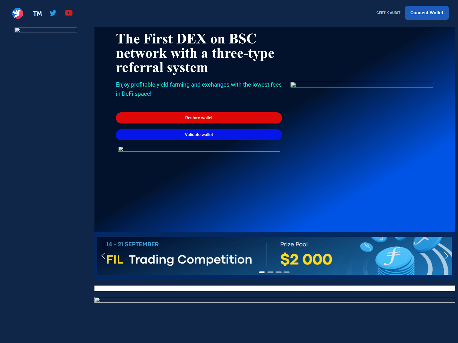 Forensic screenshot of biswapmain.pages.dev