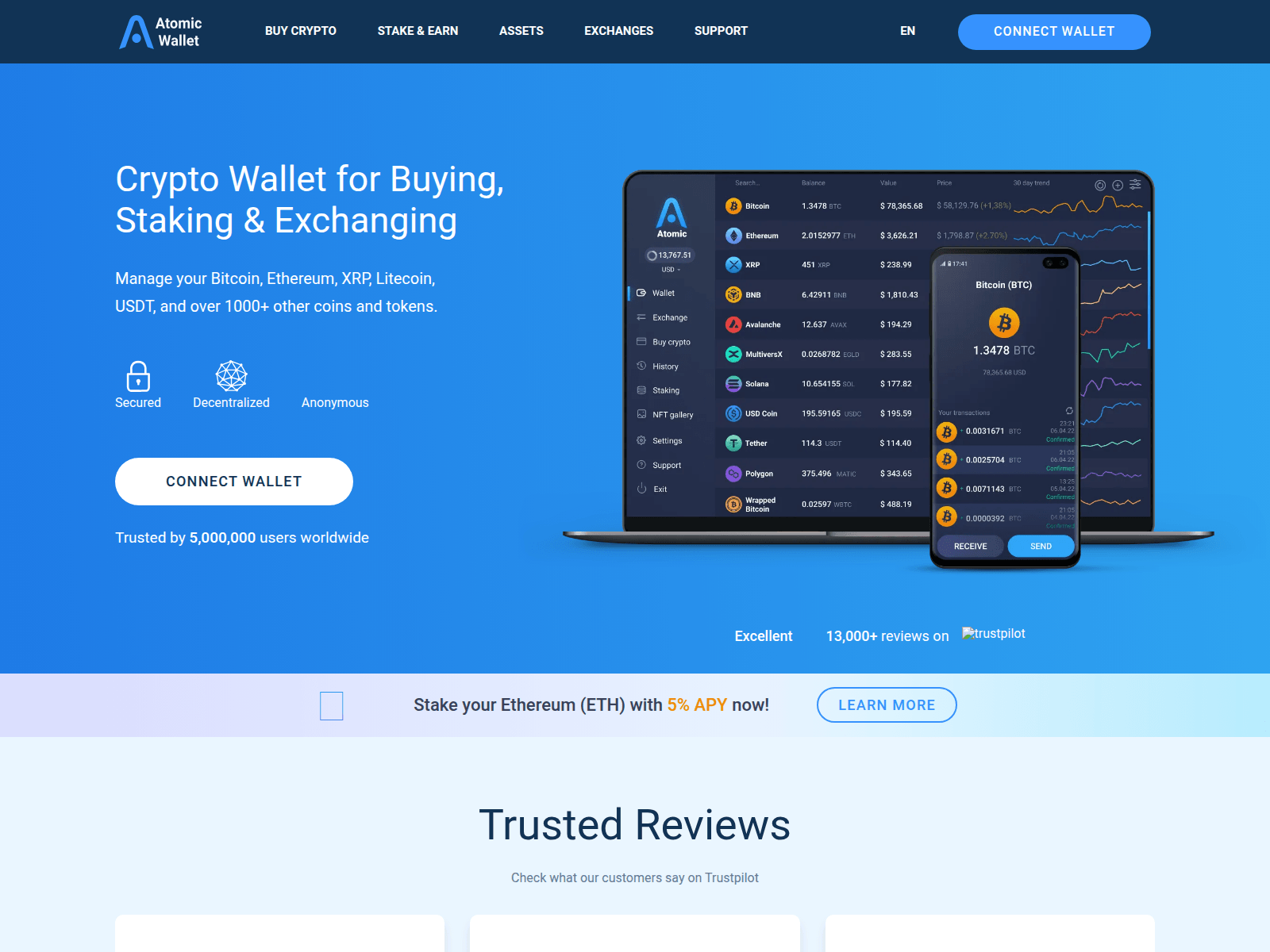 Forensic screenshot of atomic-wallets.pages.dev