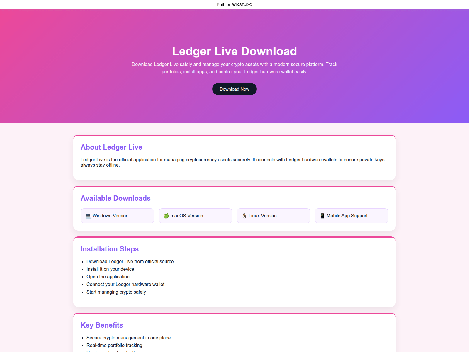 Forensic screenshot of en-us-download.wixstudio.com