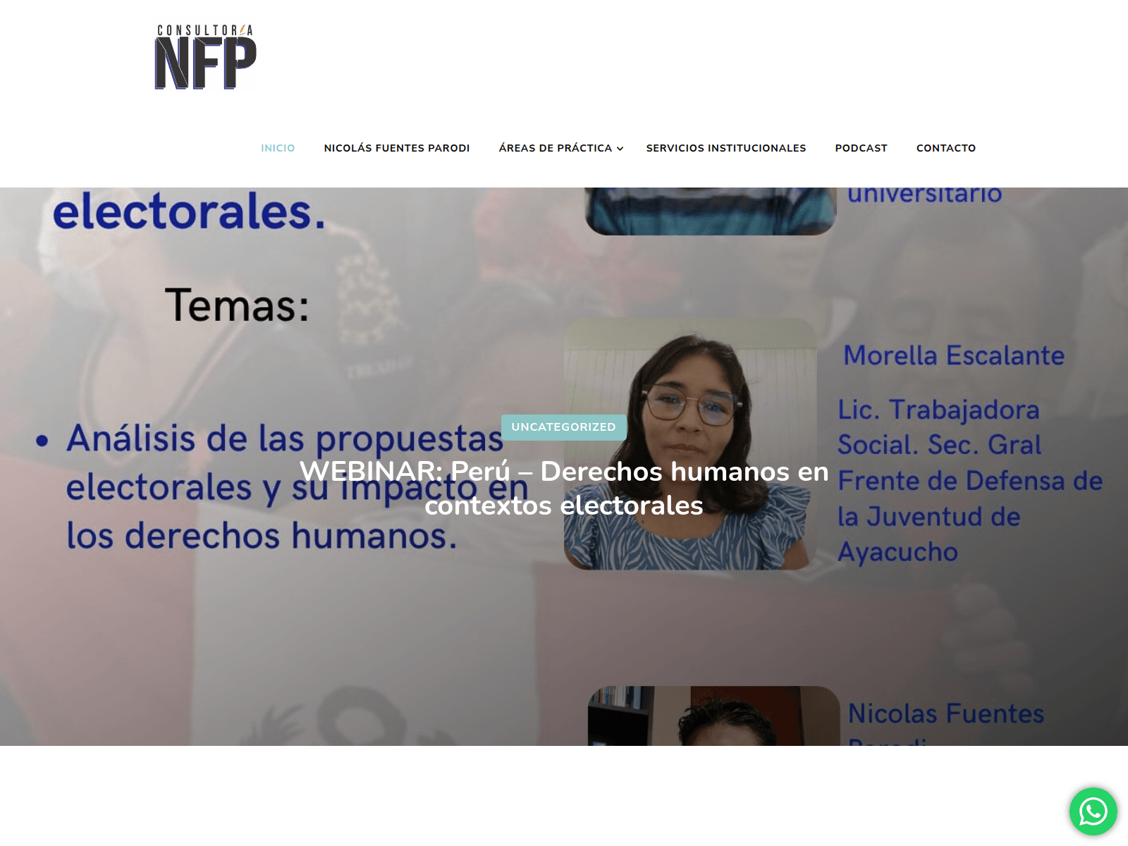 Captura de tela de consultorianfp.com