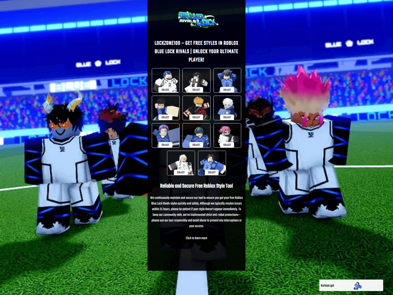 Screenshot of lockzone100.pages.dev