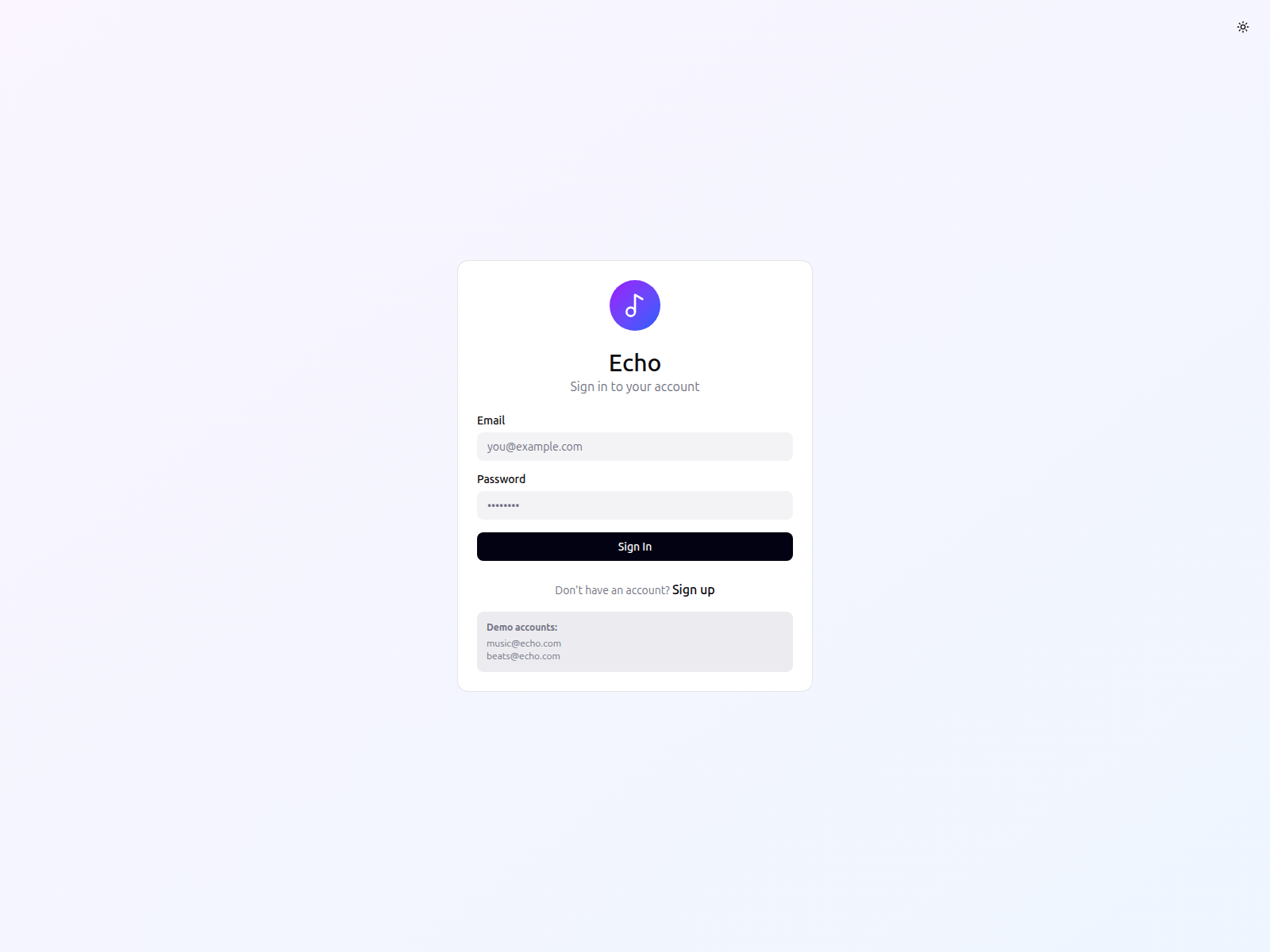 Forensic screenshot of echomusic.social