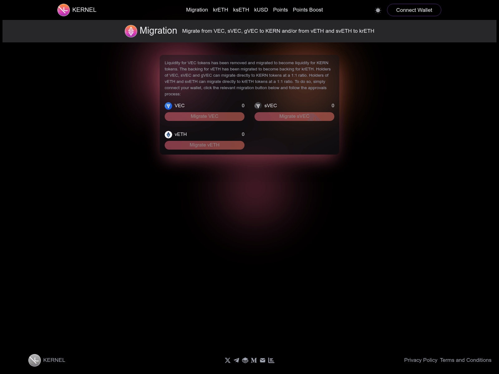 Forensic screenshot of kernel-protocol.pages.dev