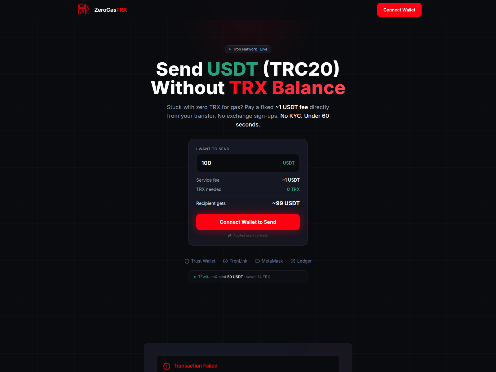 Forensic screenshot of zerogastrx.trade