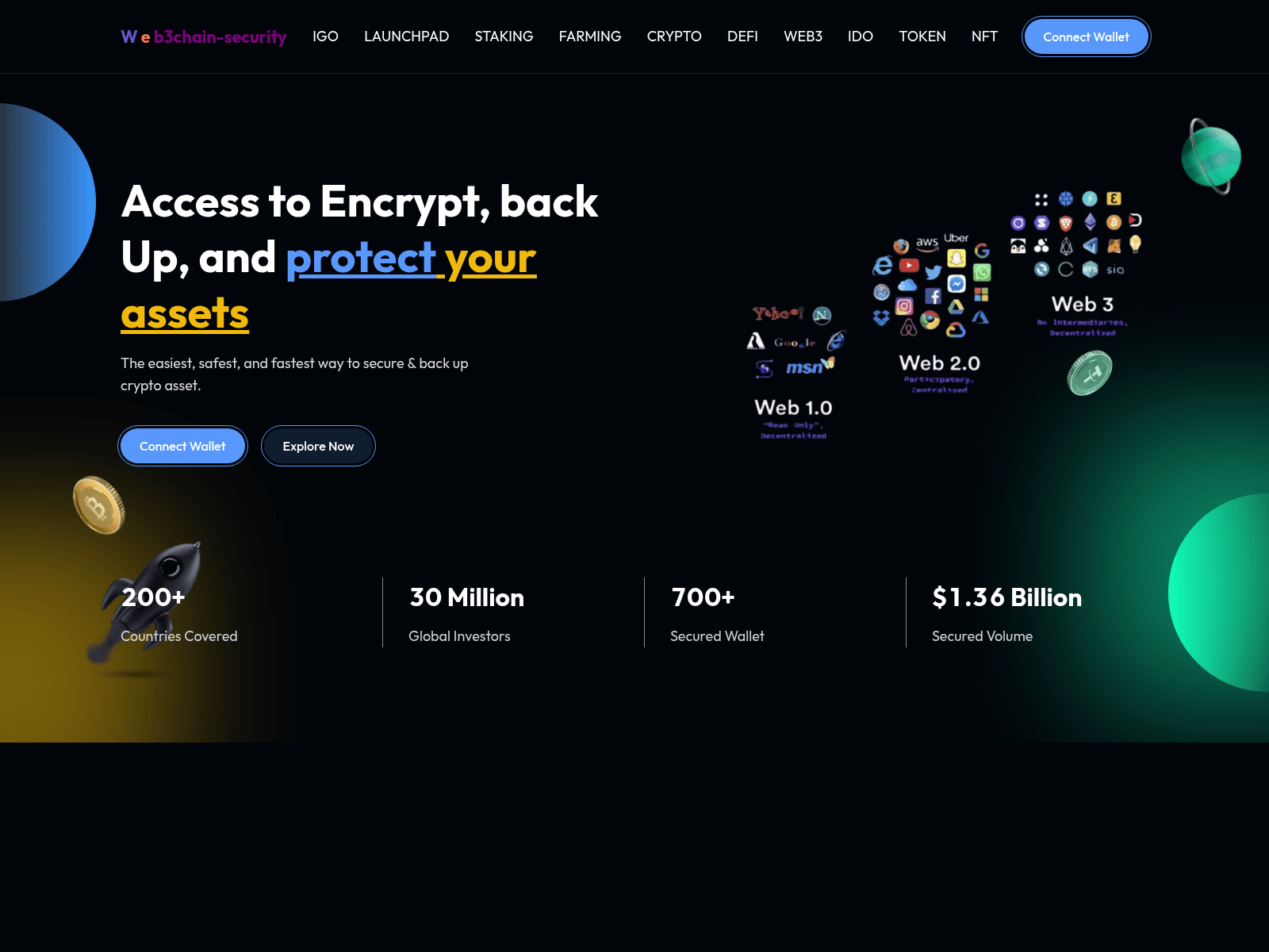 Forensic screenshot of web3chain-security.com