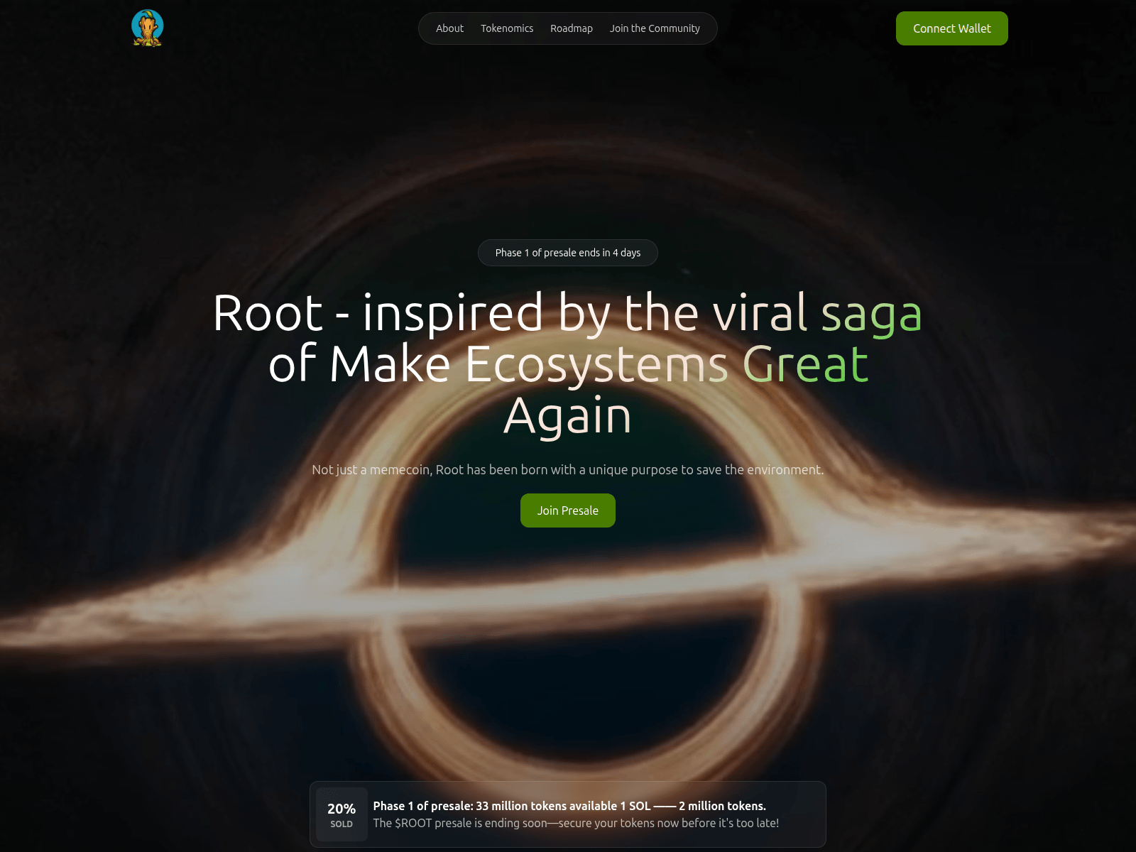 Forensic screenshot of root-sol.pages.dev