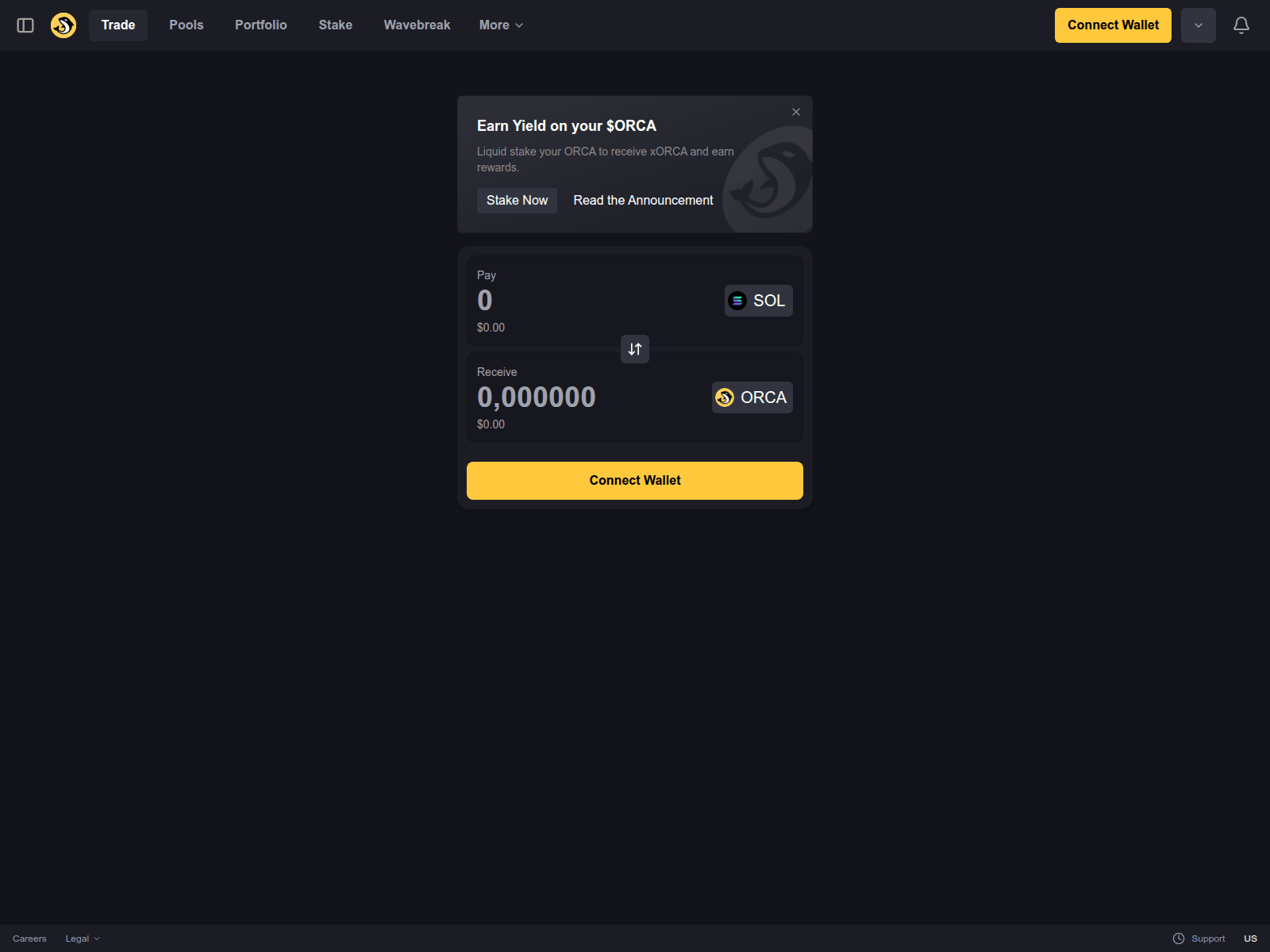 Forensic screenshot of orcaswap.pro