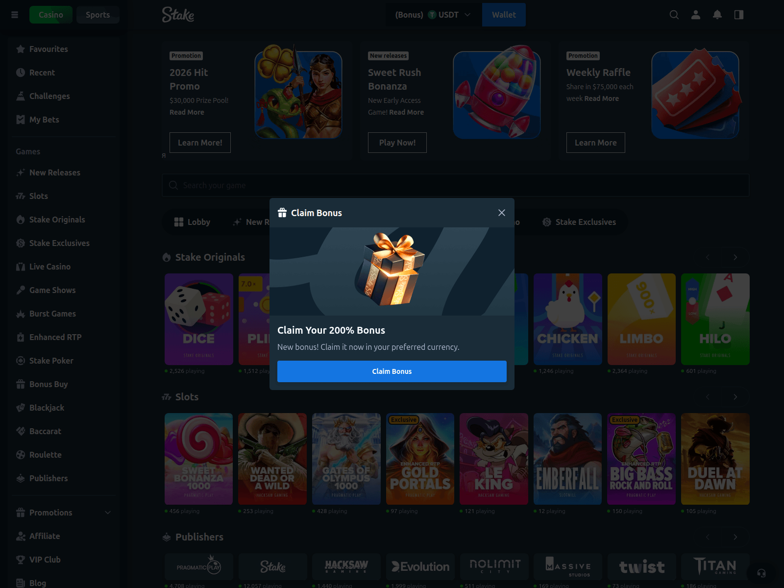 Forensic screenshot of stake4001.com