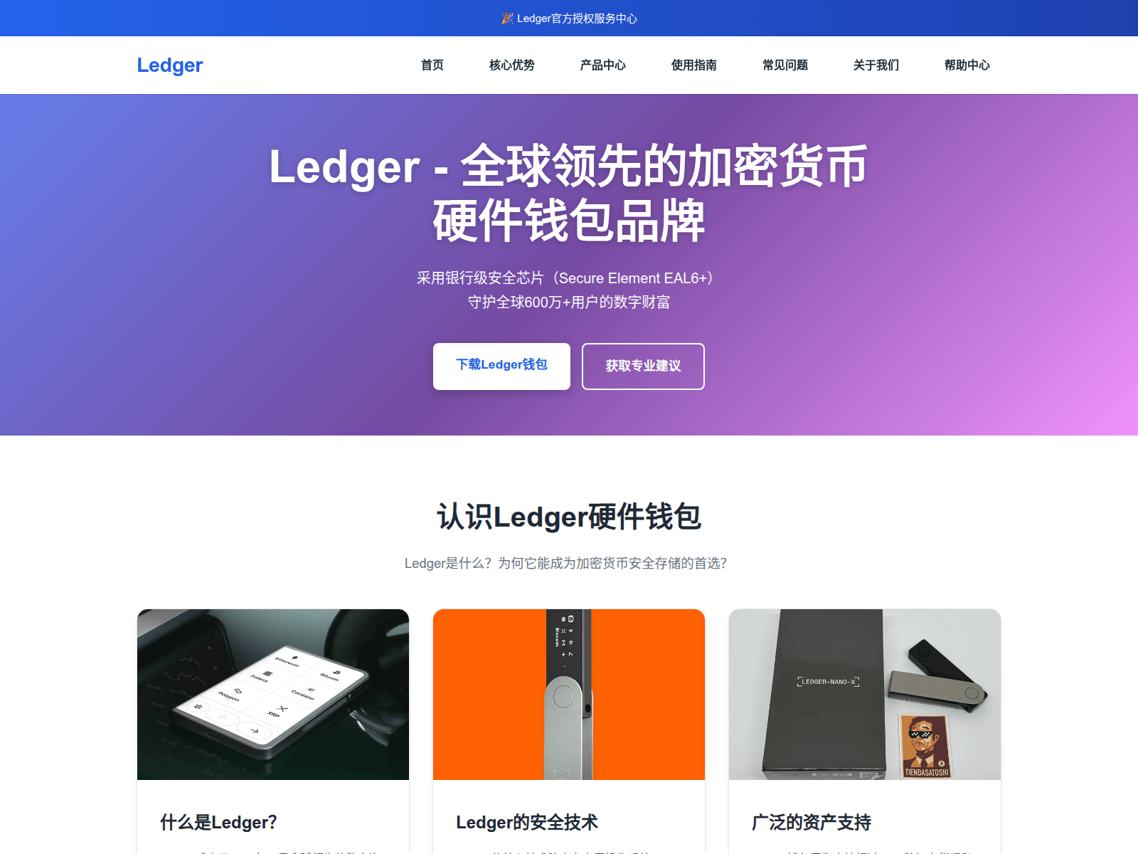 Forensic screenshot of ledgerwallet.com.cn