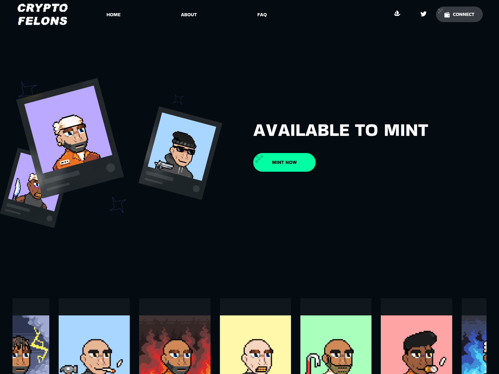 Forensic screenshot of cryptofelons.pages.dev