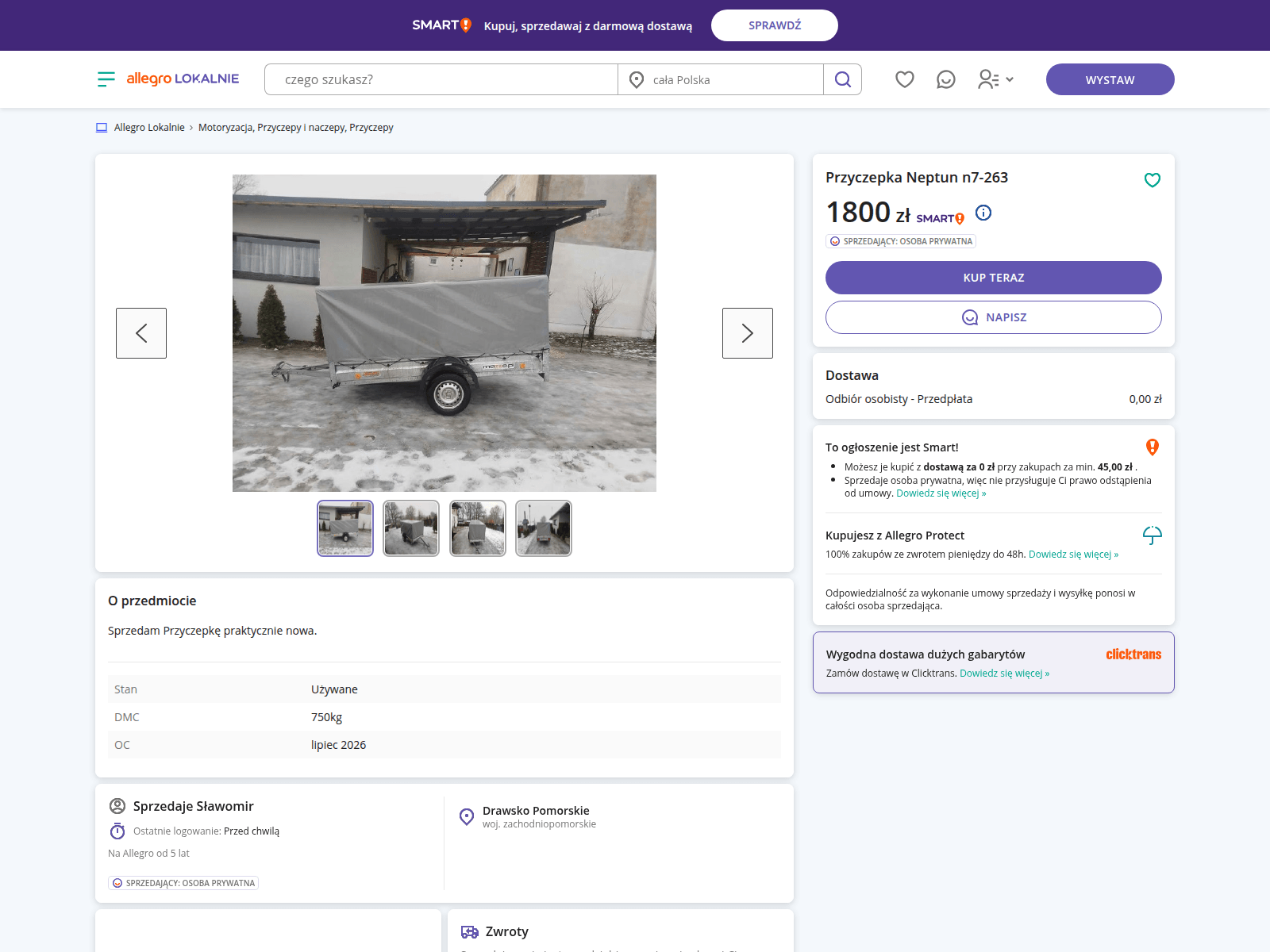 Forensic screenshot of allegrolokalnie.89457-752.icu