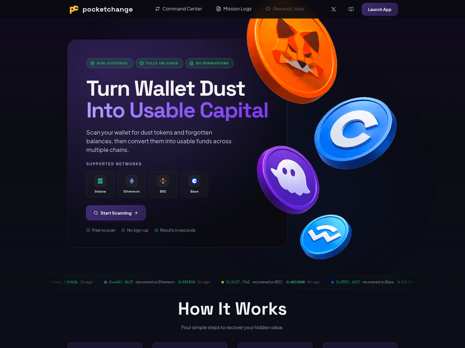 Forensic screenshot of pocketchange-2oh.pages.dev