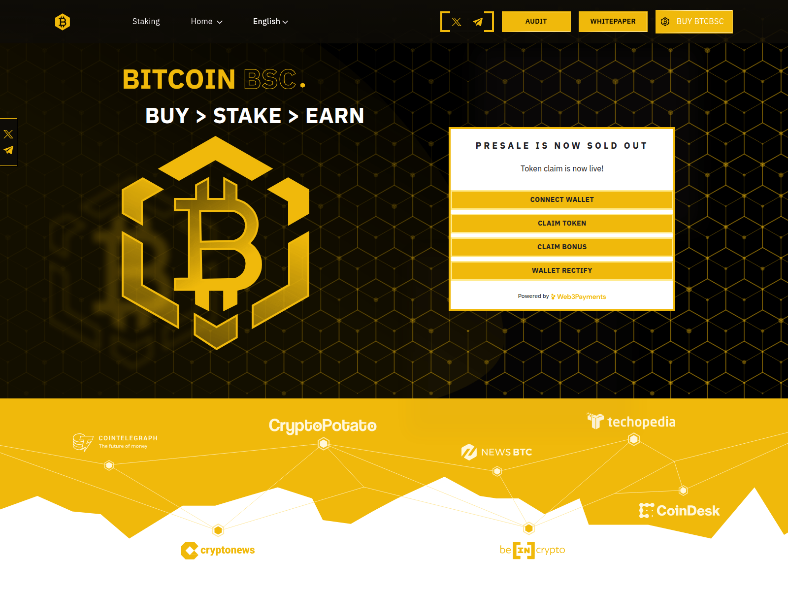 Forensic screenshot of bitcoinbsci.pages.dev