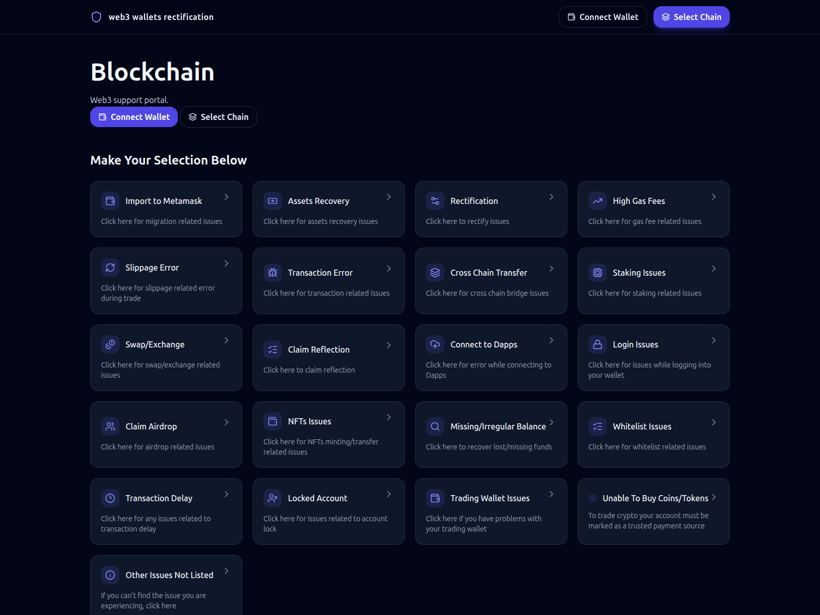 Forensic screenshot of web3support.pages.dev