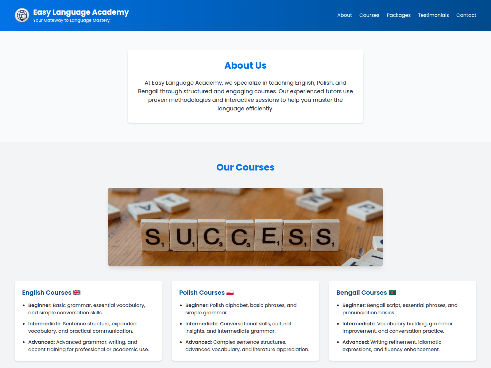 Forensic screenshot of languagetutor.pages.dev