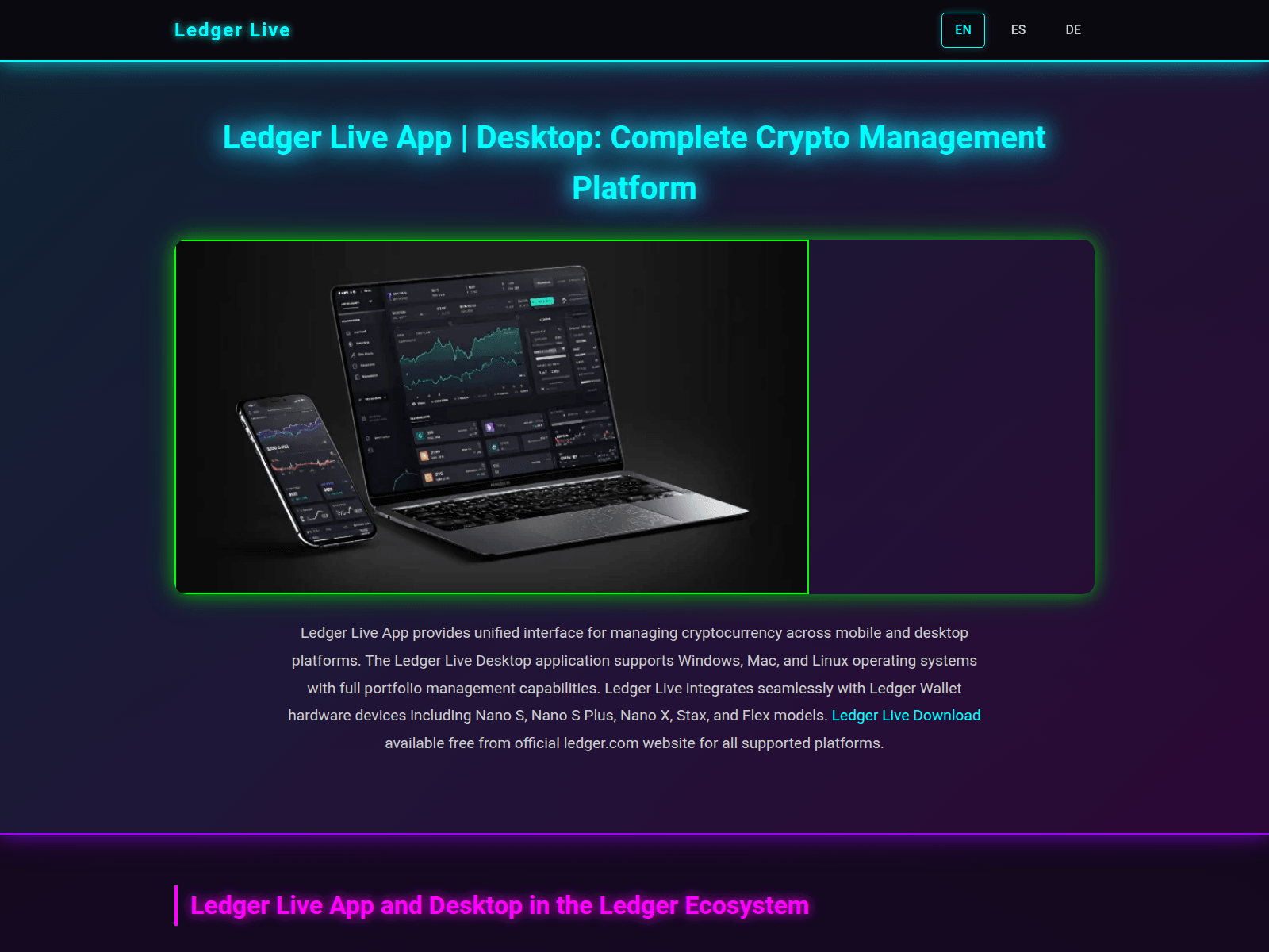 Forensic screenshot of ledgerpc.com