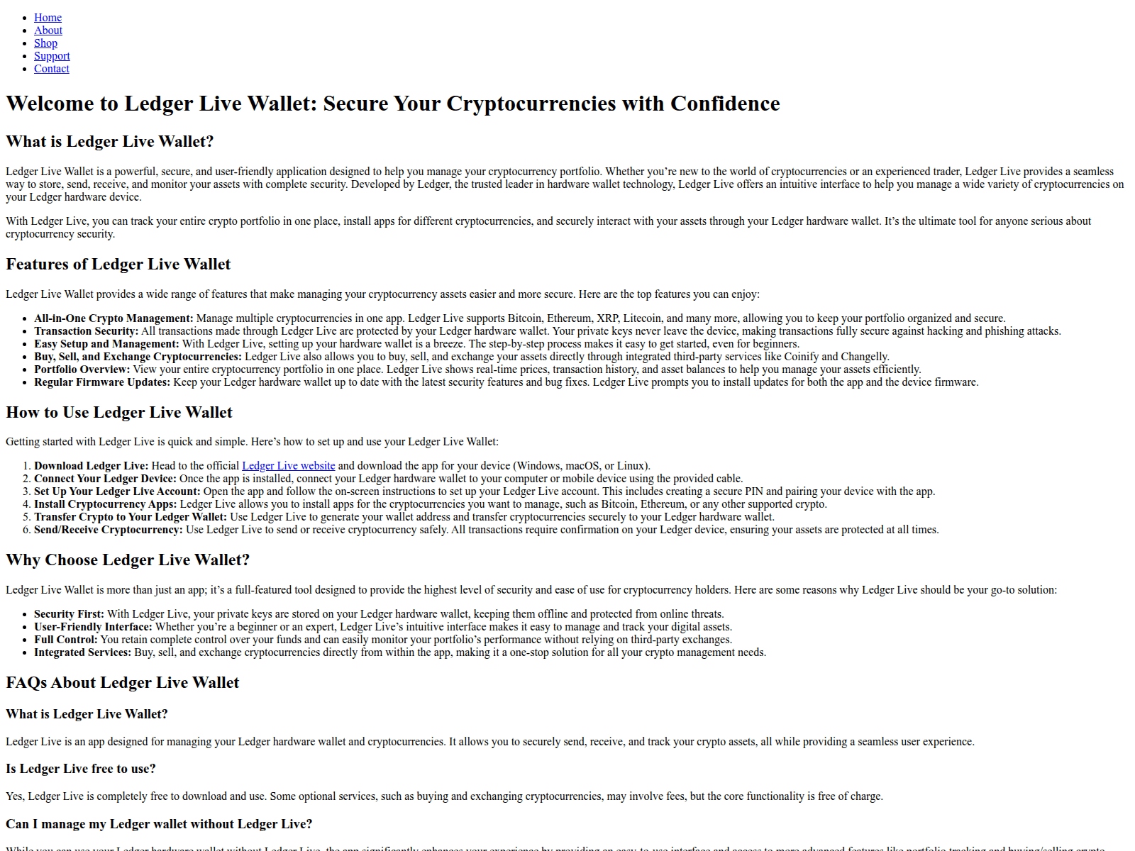 Forensic screenshot of ledgglivewalk.pages.dev