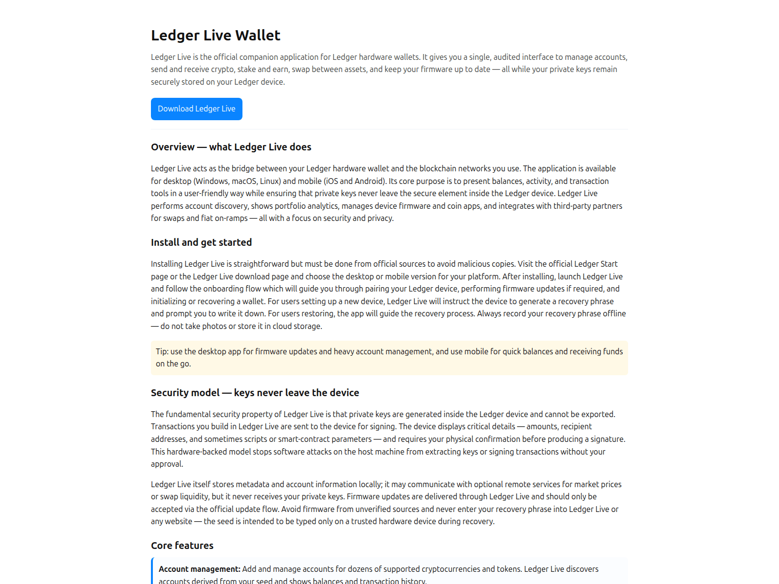 Forensic screenshot of ldgr-wlt.pages.dev