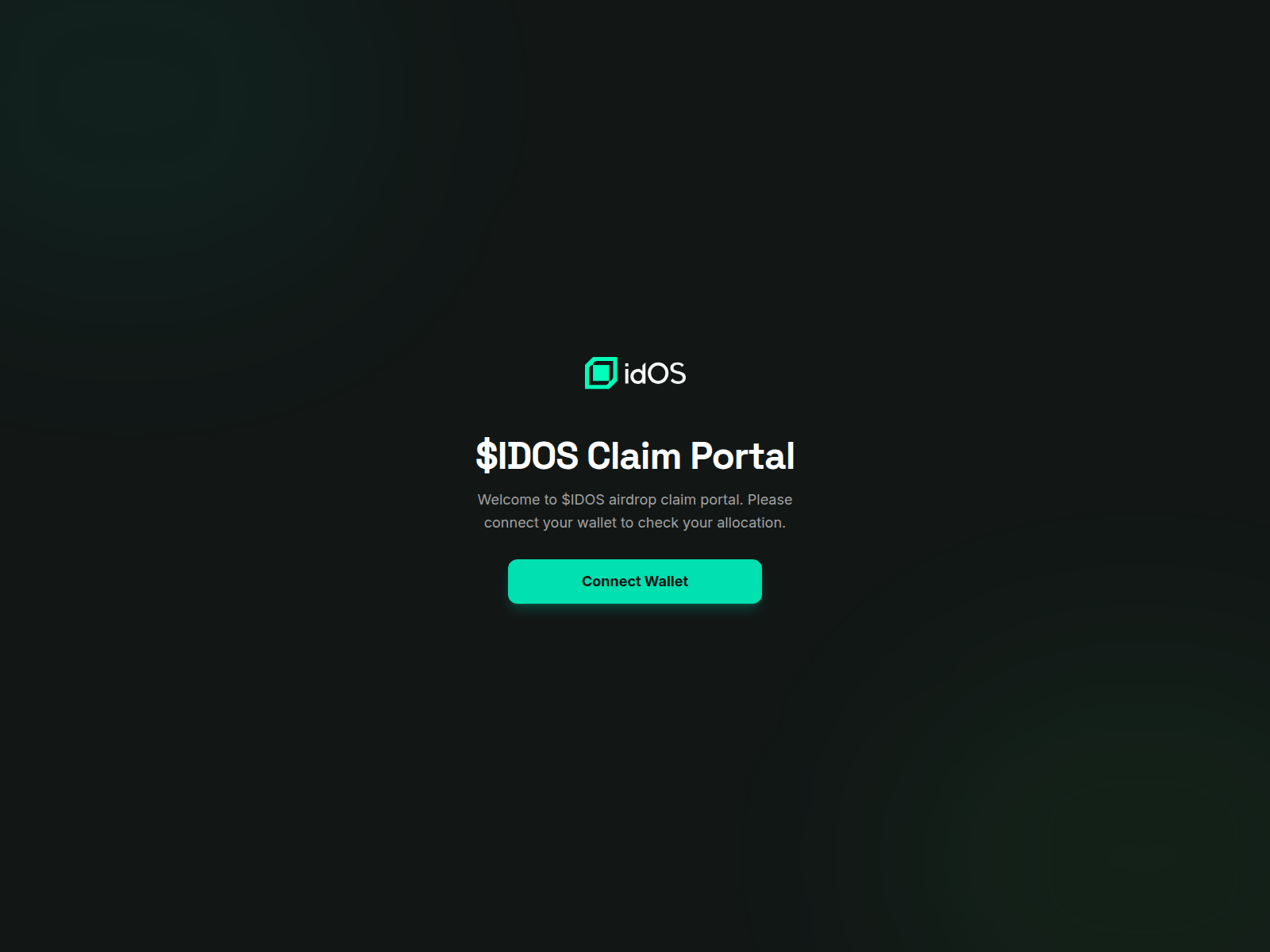Знімок екрана idos.web3airdrop.live