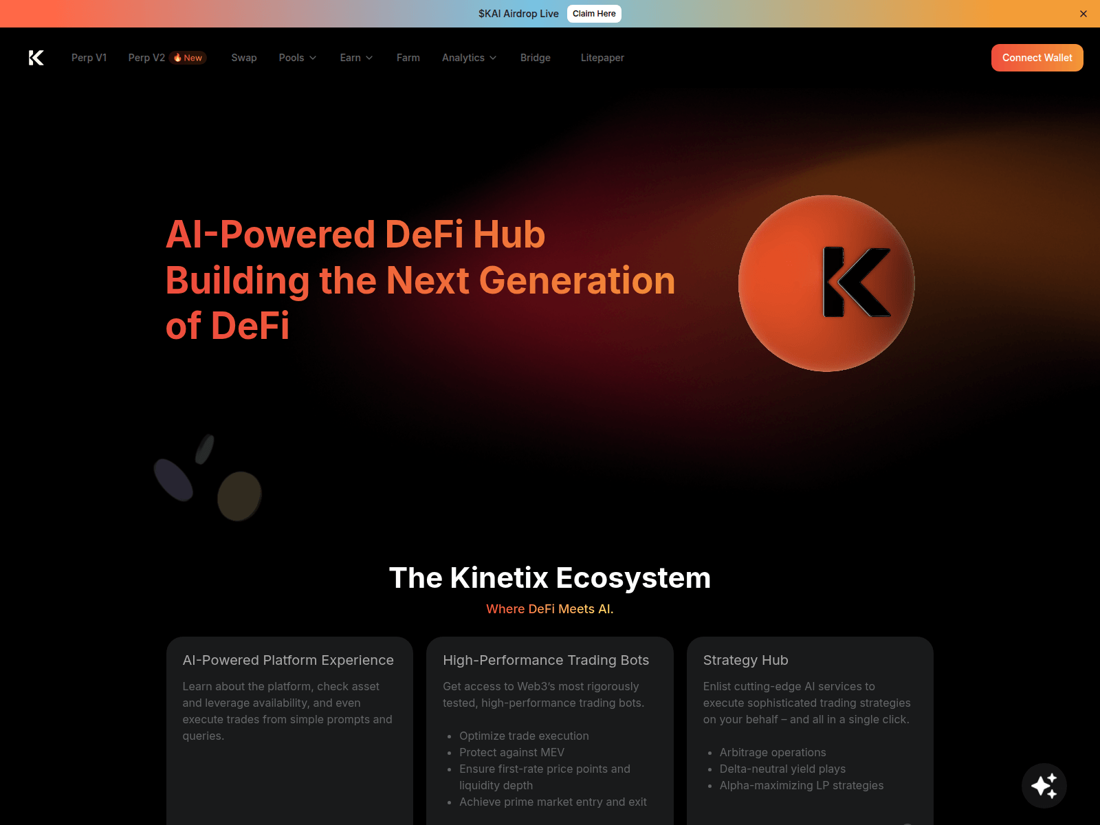 Forensic screenshot of kinextixfinance.pages.dev