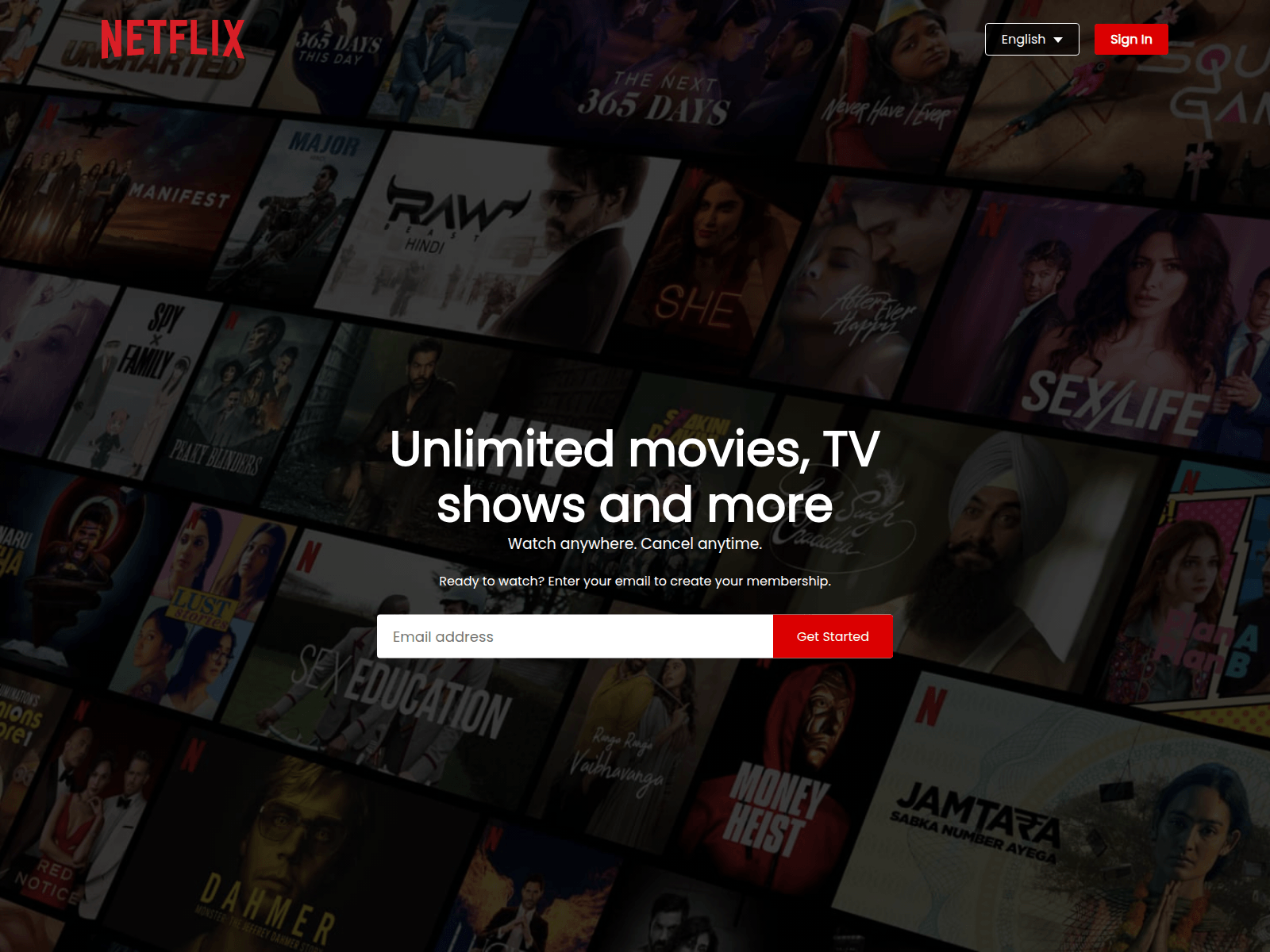 Forensic screenshot of netflix-clone-opal-ten.vercel.app