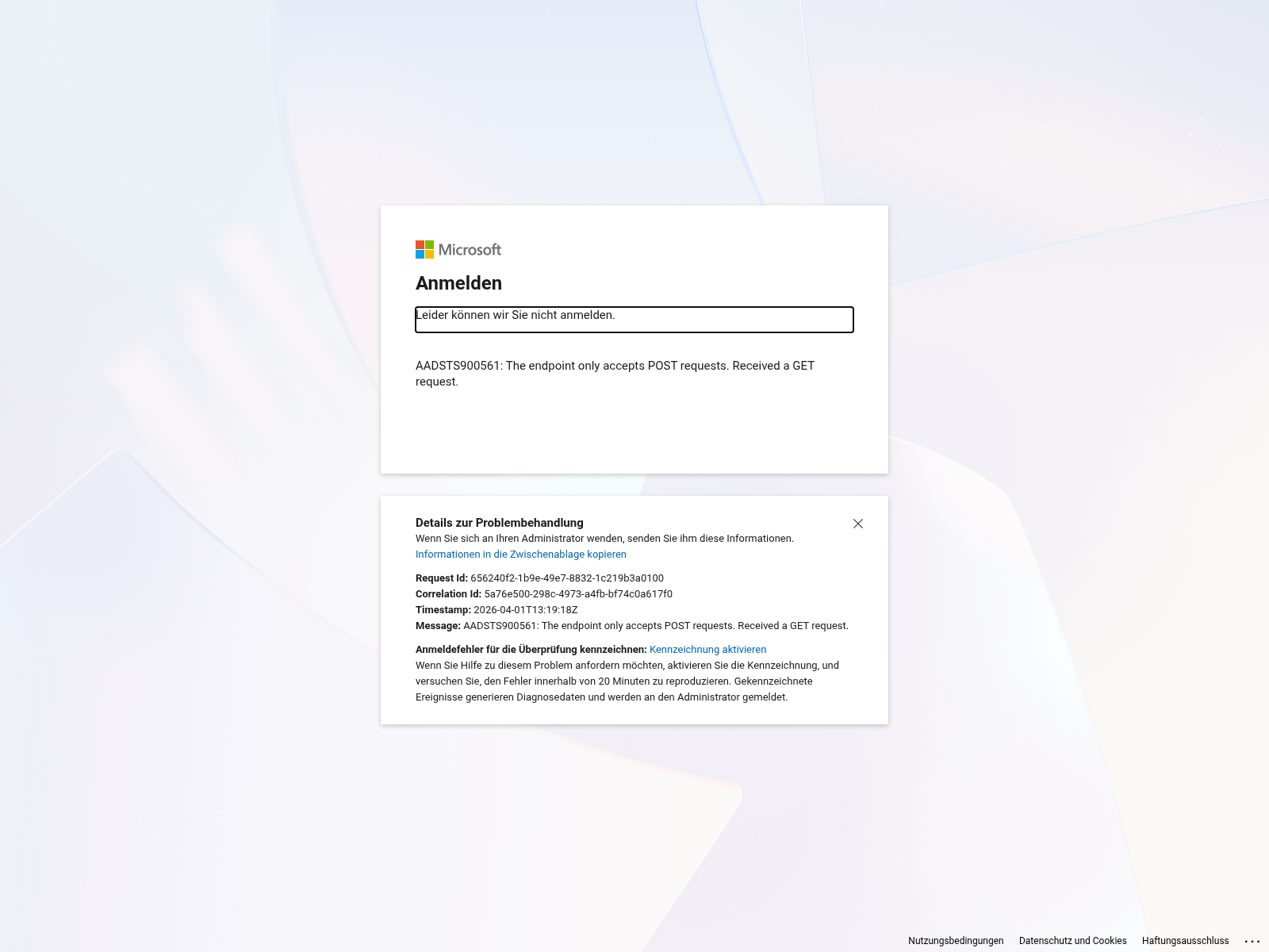 Forensic screenshot of bpptsupplywebportal.ciamlogin.com