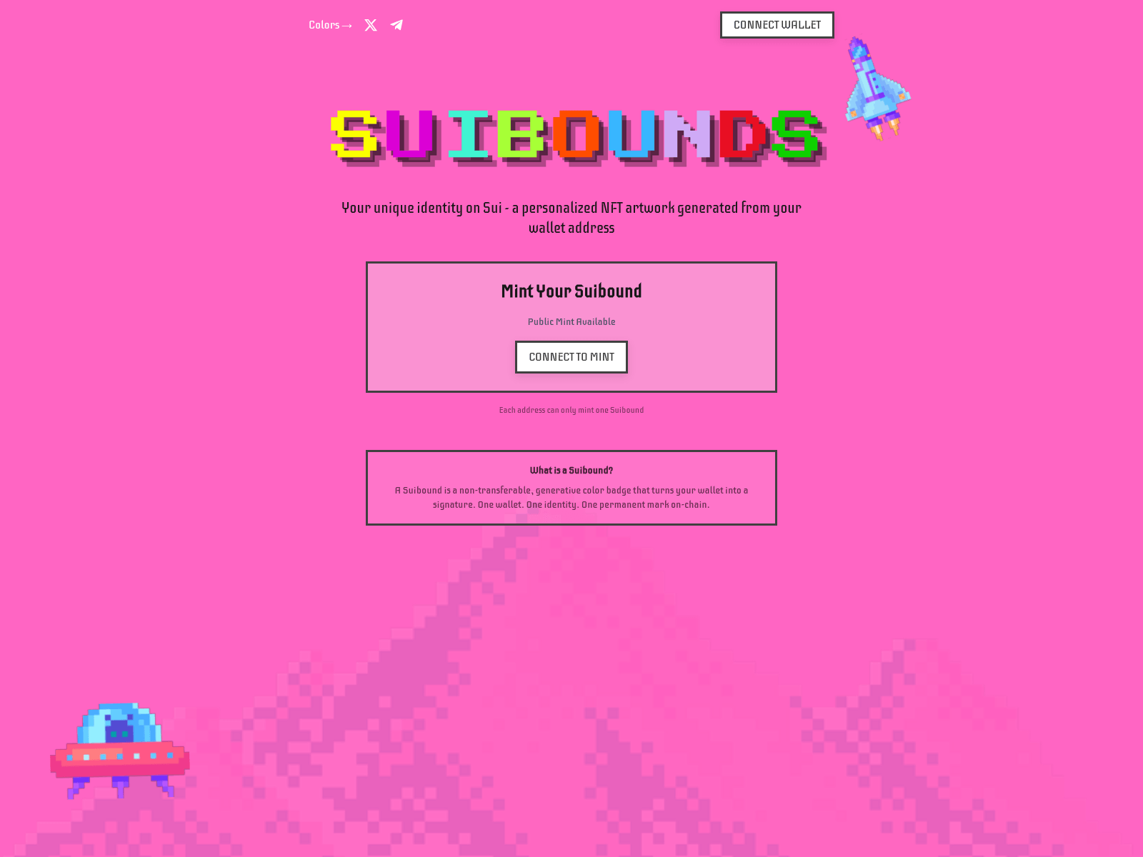 Captura de tela de suicolors.com