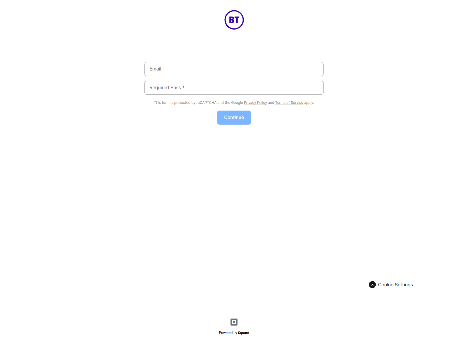 Forensic screenshot of bt-109509.square.site