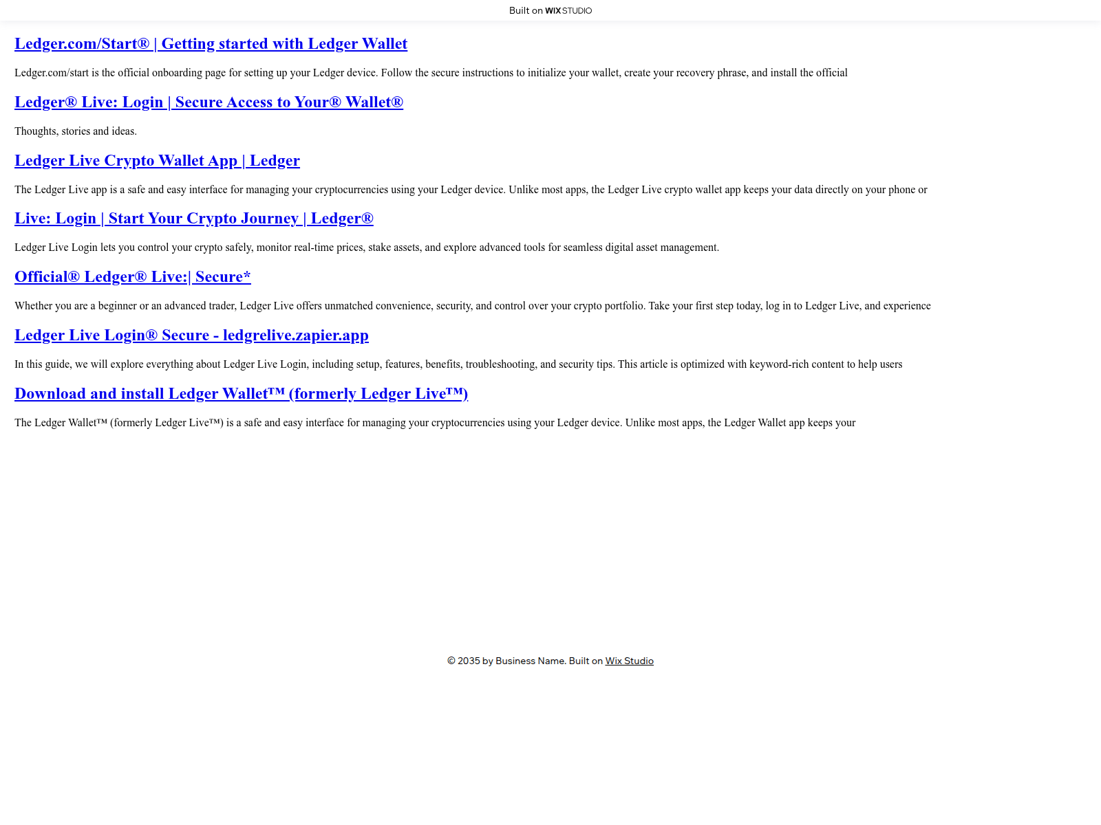 Forensic screenshot of homepageintro.wixstudio.com